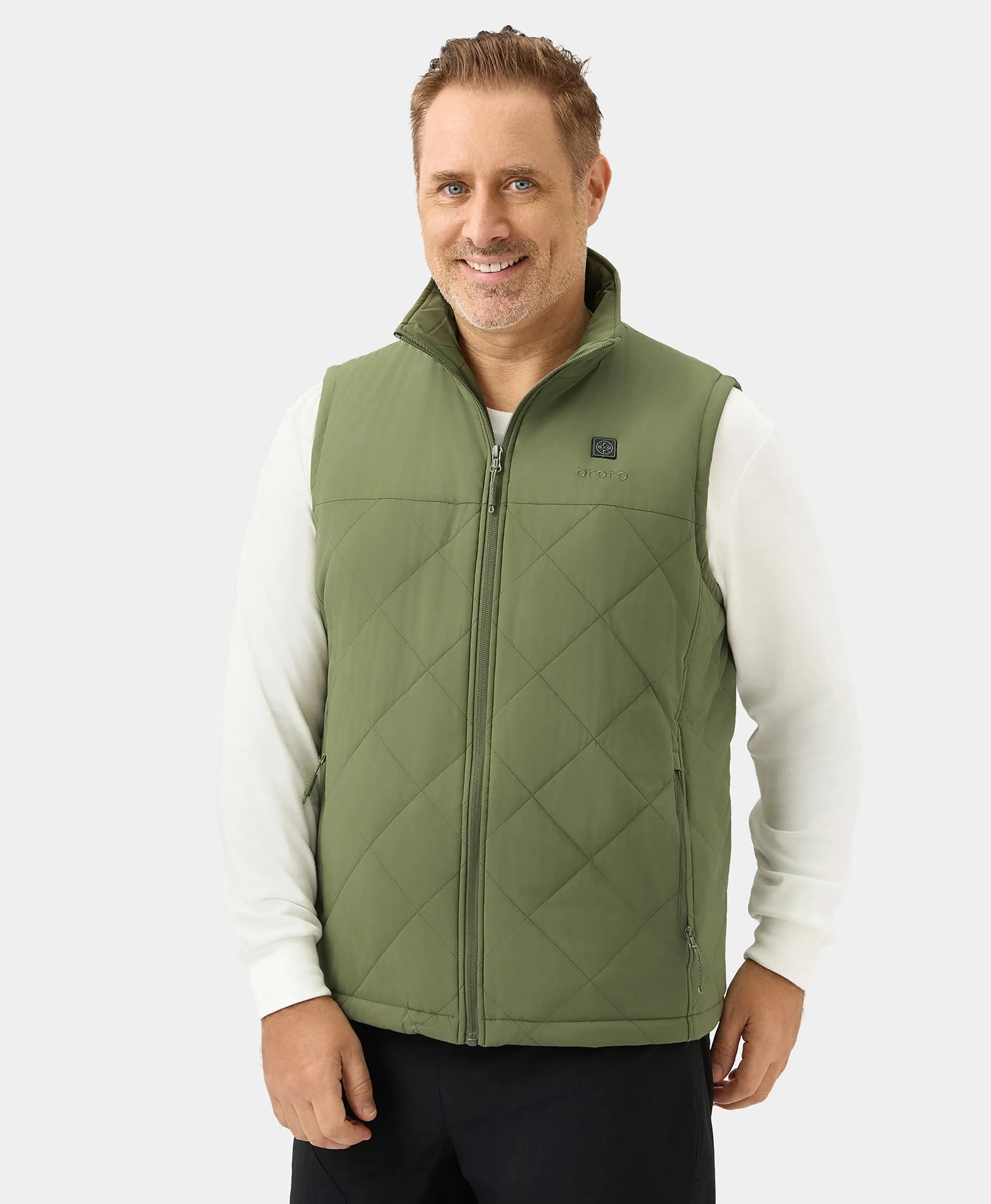 Men's Heated Quilted Vest (Apparel Only)