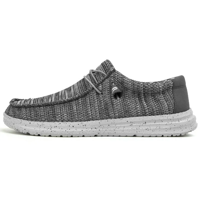 Men's Lightweight Canvas Boat Shoes