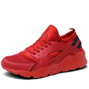 Men's Non-slip Mesh Lace-up Running Shoes