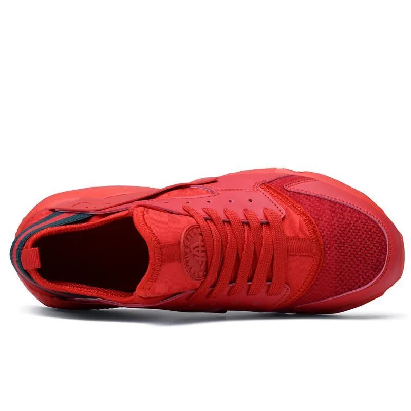 Men's Non-slip Mesh Lace-up Running Shoes