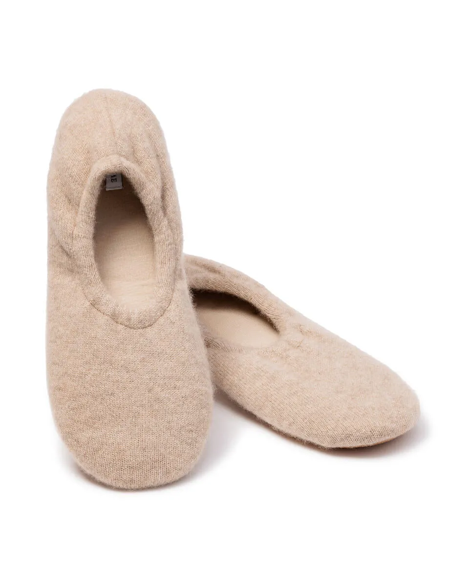 PETITE PLUME ~ Cashmere ballet slipper