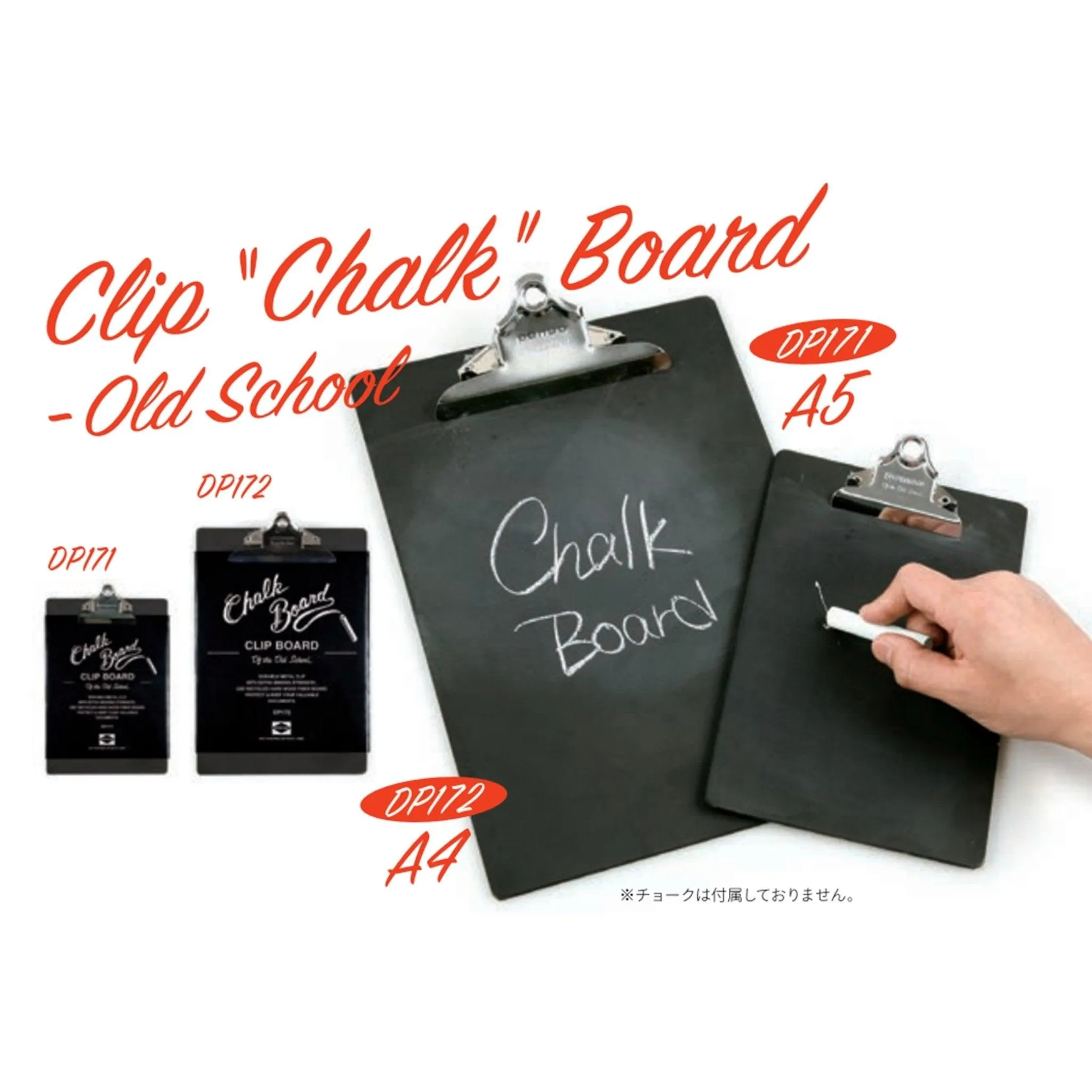 (Pre-Order) HIGHTIDE PENCO CLIP CHALK BOARD OLD SCHOOL A4 A5 DP172 DP171