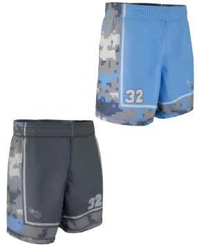 Pro 7 Basketball Shorts (Single Ply REVERSIBLE)