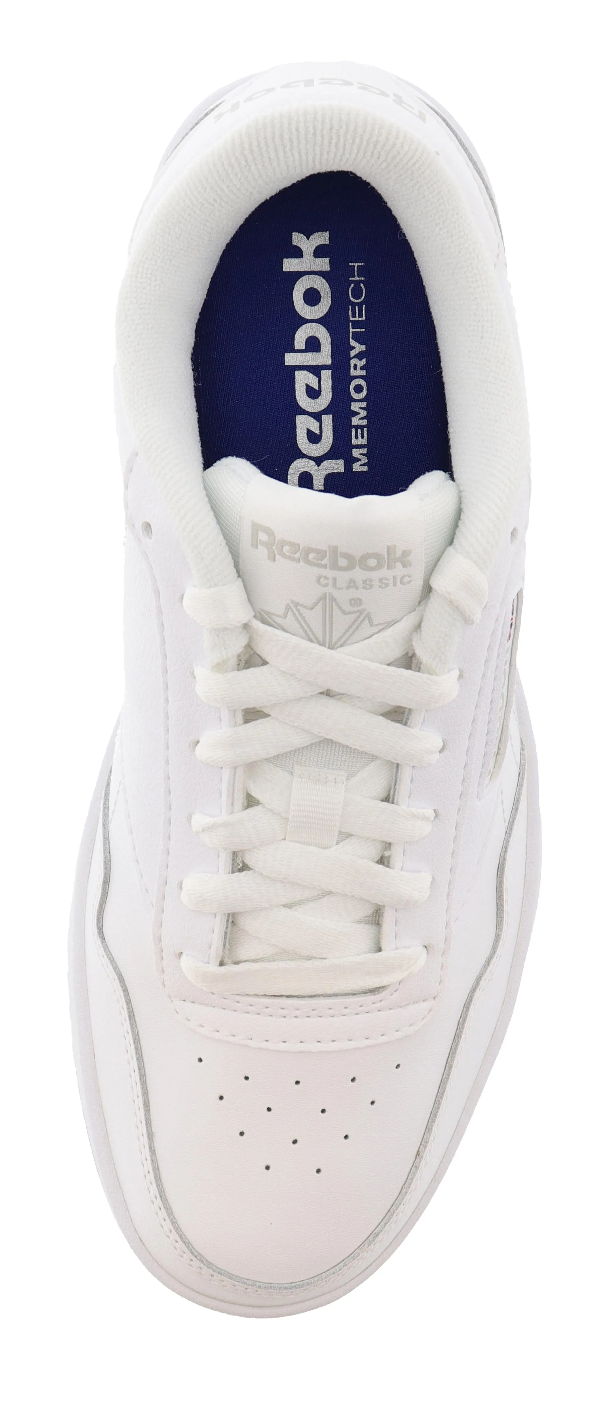 Reebok Club Memt Men Classic Lightweight 4E Wide Walking Sneakers