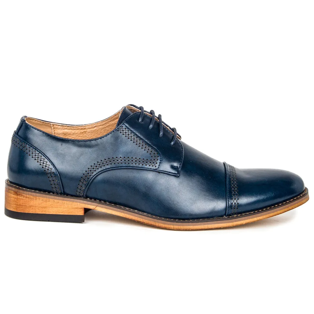 UV Signature Men's Anthony Cap Toe Derby Shoes