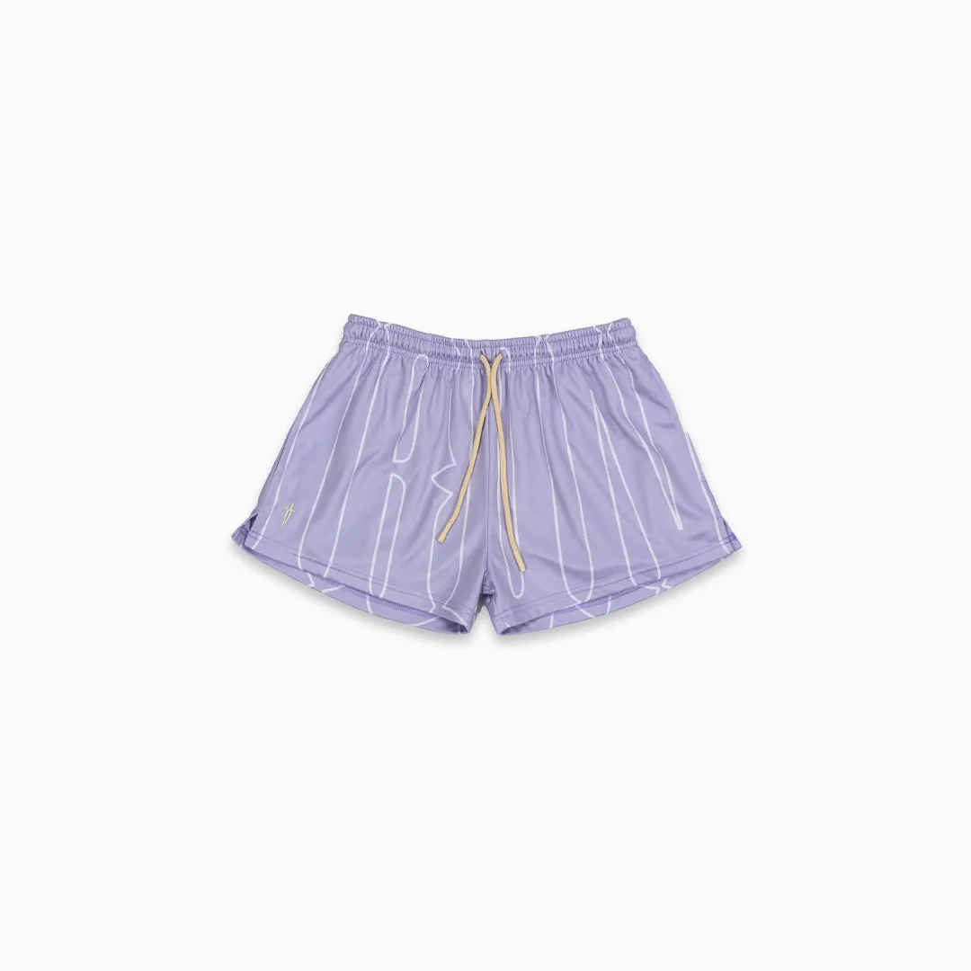 WOMEN'S REIGN MESH SHORT - LILAC