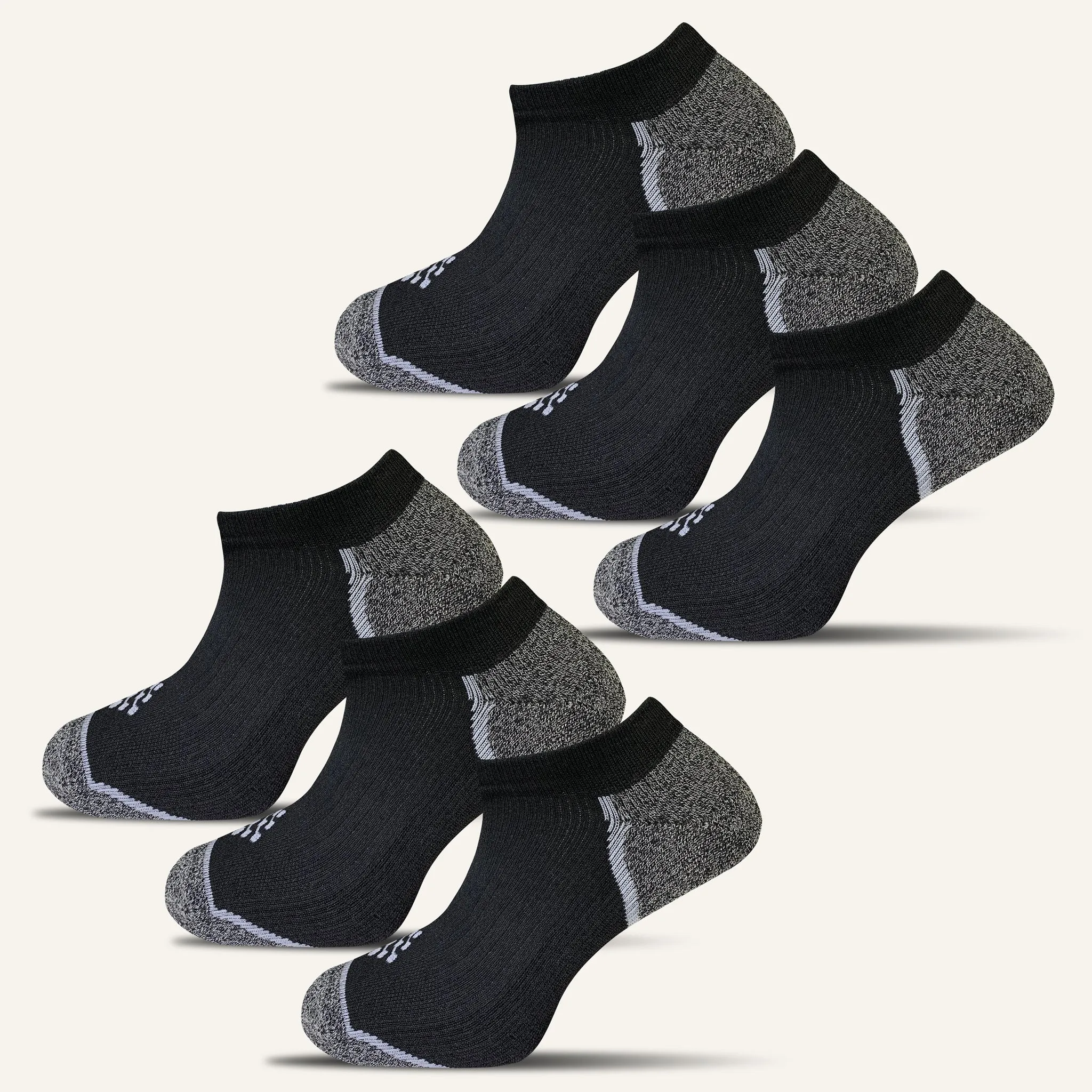 Women's Sport Cushioned Ankle Socks - 6 Pair